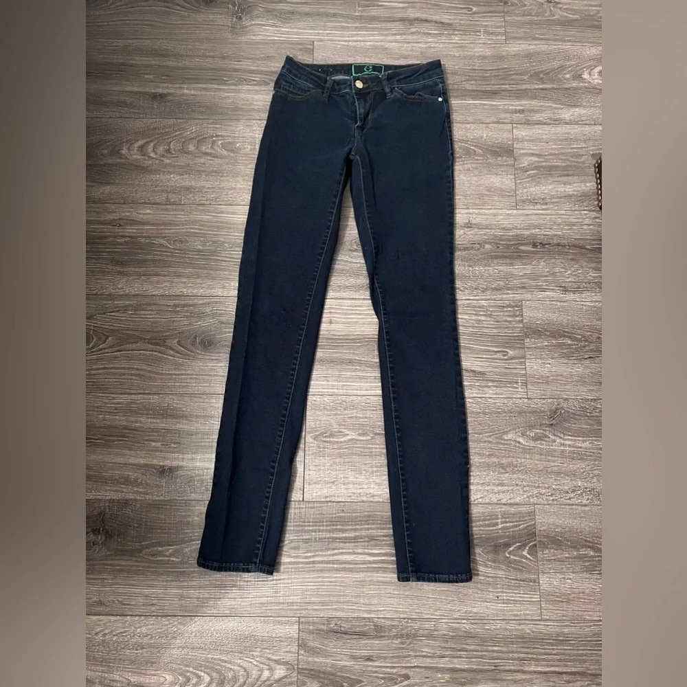 C WONDER Women’s Dark Wash Skinny Denim Jeans Size 26